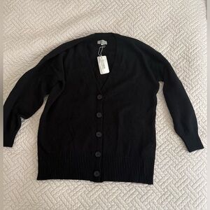 Falconeri black cashmere cardigan